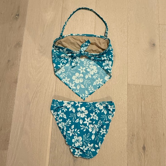 L.L. Bean Vintage Bikini with Halter Top Swimsuit - Picture 4 of 16